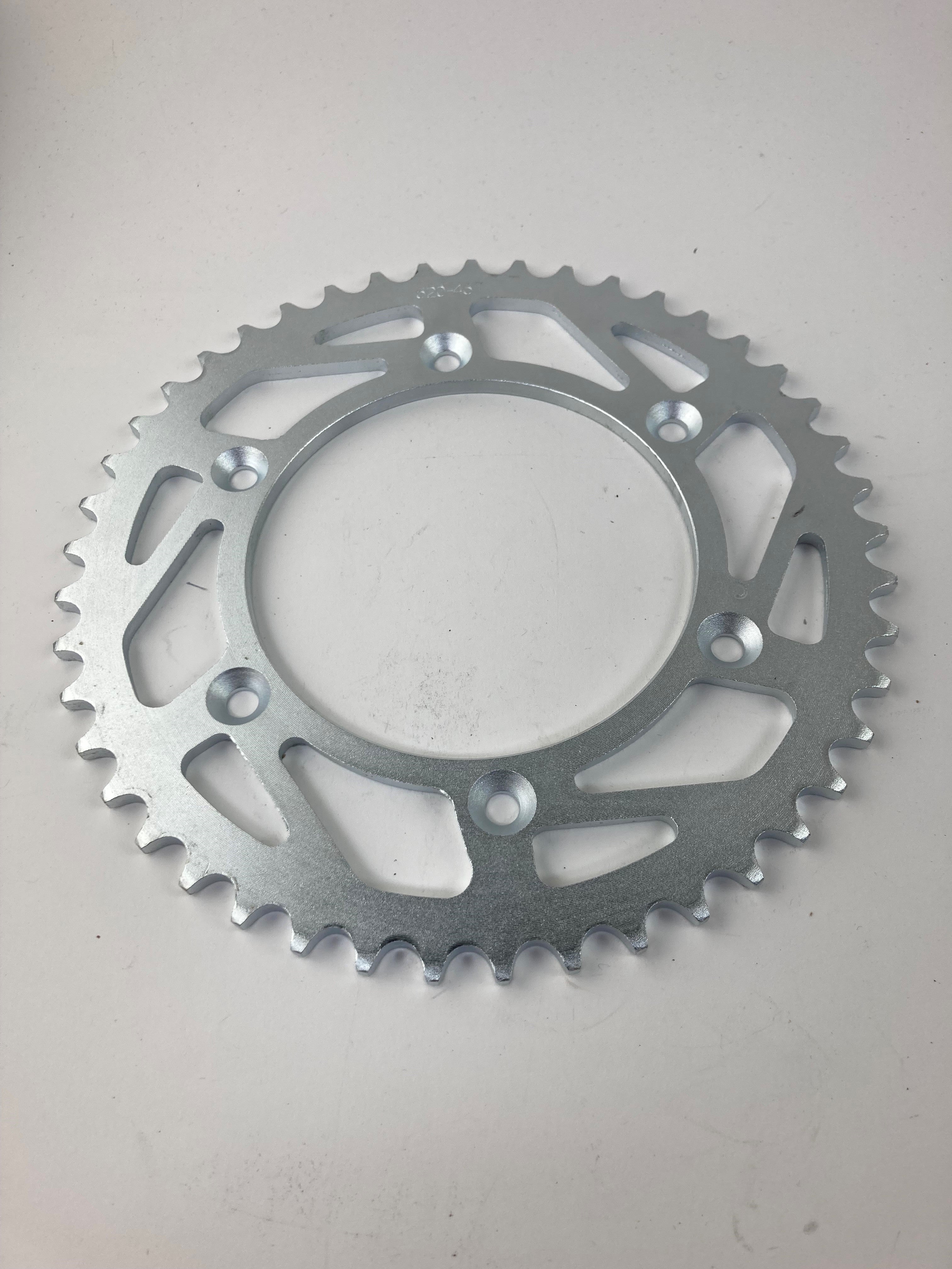 Rear Sprocket - 520 - 45 Tooth - 125mm Center Hole - Apollo