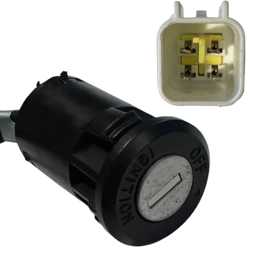 Ignition Key Switch - 4 Wire - Kayo Bull, Fox, Jackal, Storm ATVs - VMC Chinese Parts