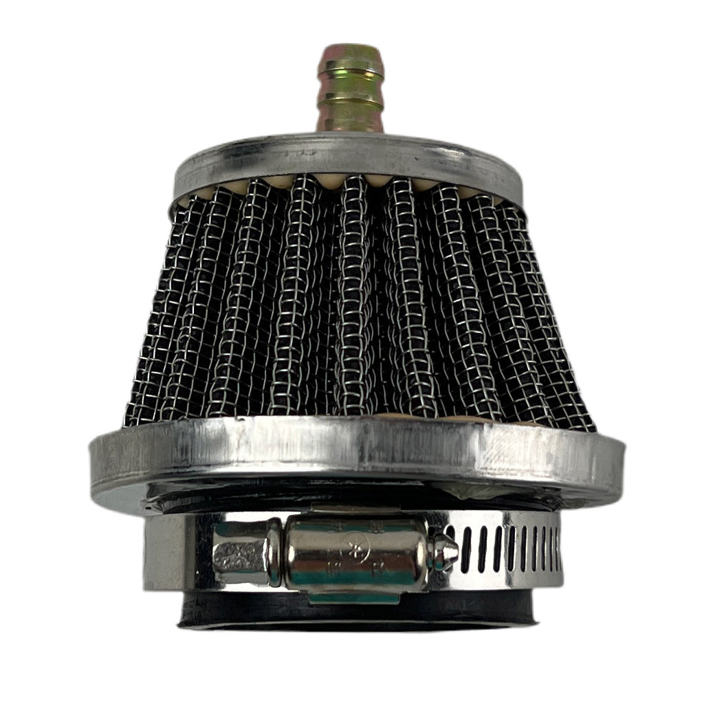 Air Filter - 38mm ID with 3/8 Inch Nipple - Apollo Blazer 9, Commander 125, Falcon X ATVs - VMC Chinese Parts