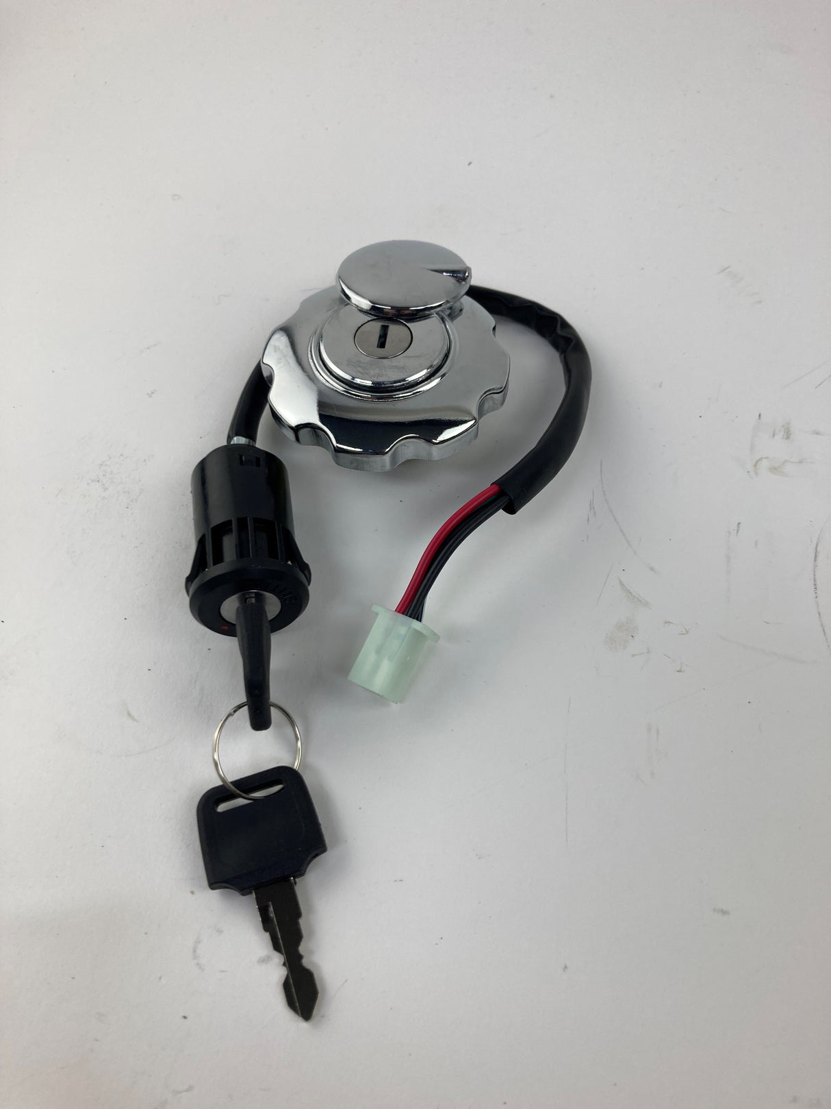 Ignition Key Switch - 4 Wire - Apollo AGB-36 250 Dirt Bike (With Keyed Gas Cap) - VMC Chinese Parts