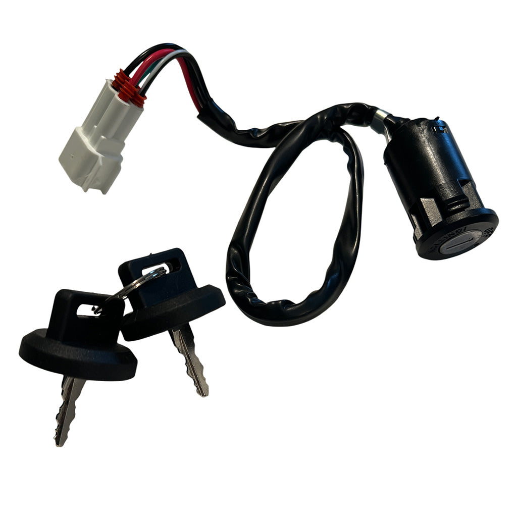 Ignition Key Switch - 4 Wire - Kayo Bull, Fox, Jackal, Storm ATVs - VMC Chinese Parts
