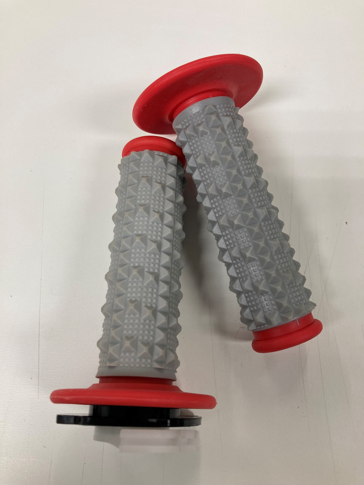 Handlebar Throttle Grips - RED - Denago MX1 Dirt Bike - VMC Chinese Parts