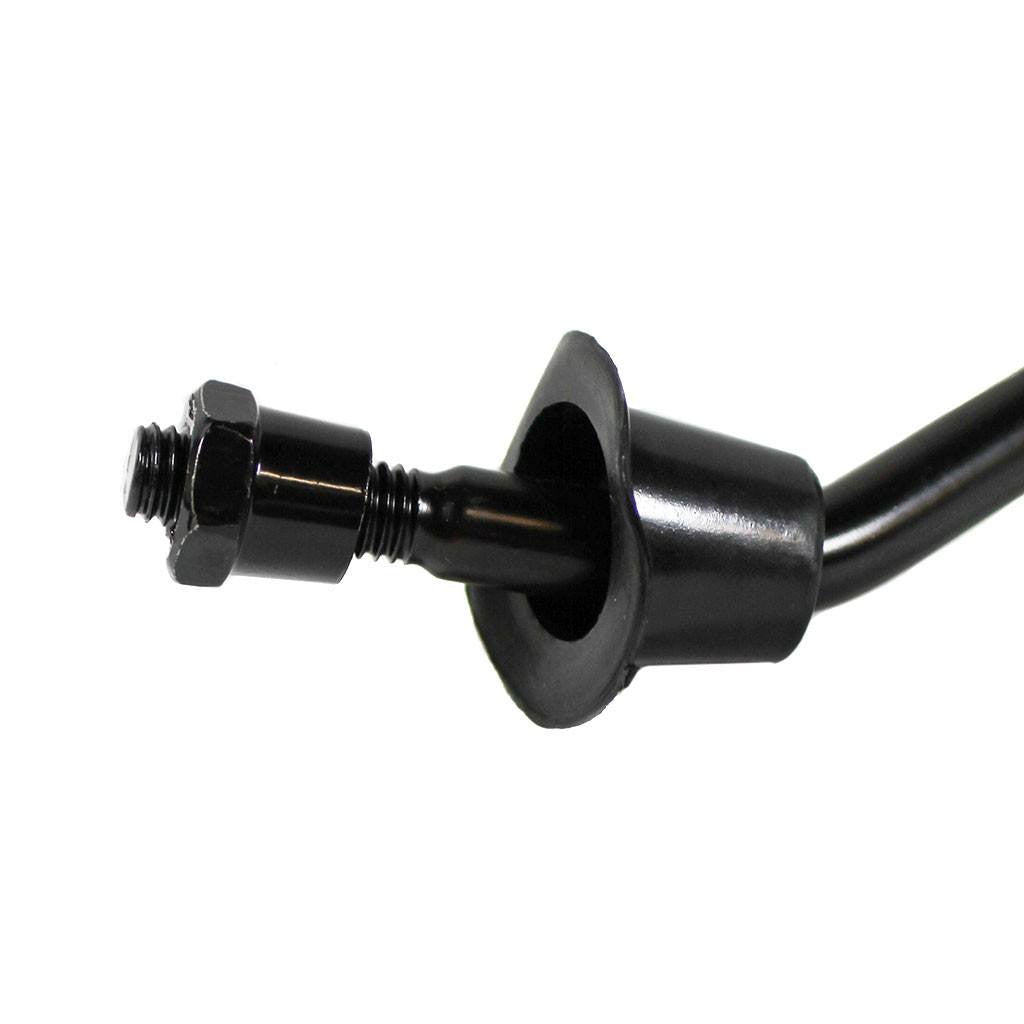 Scooter Rear View Mirror Set - Black - 6.5 Inch Arm - Version 975 - VMC Chinese Parts