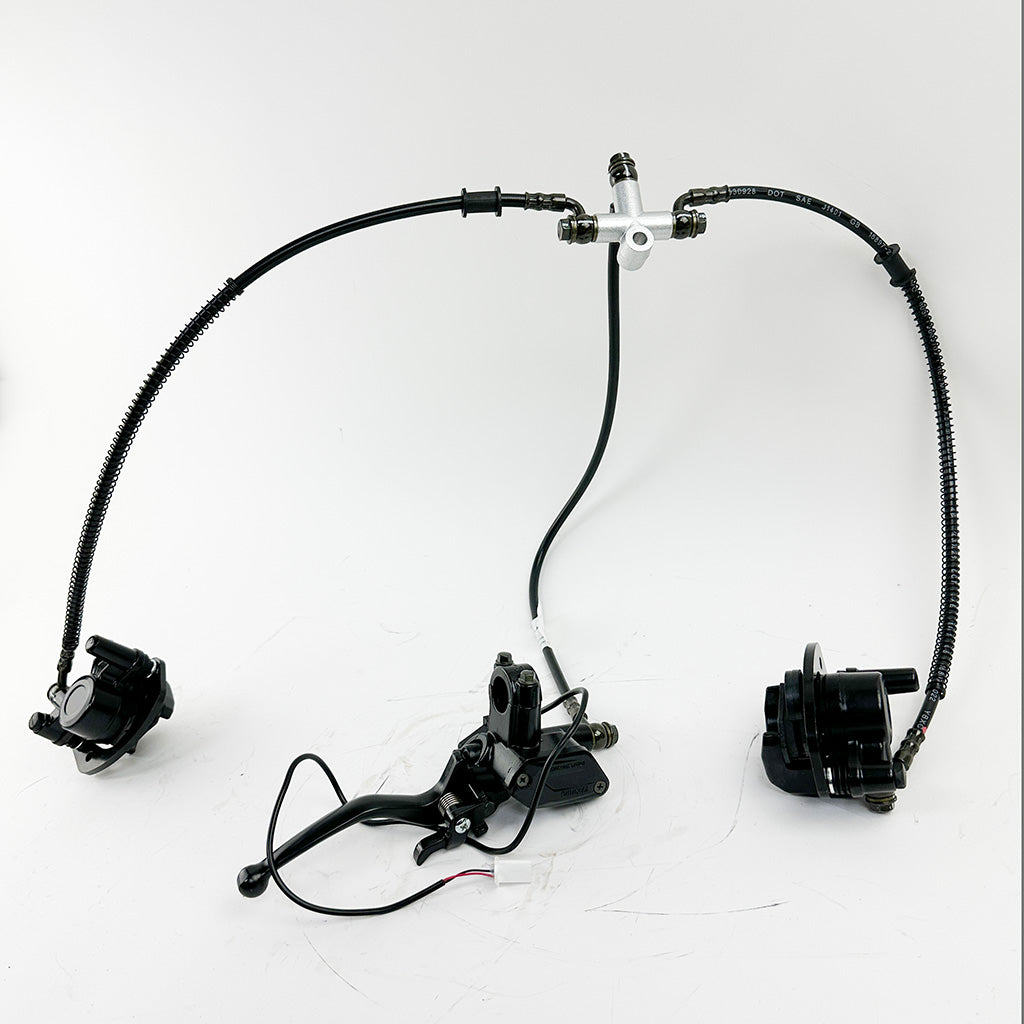 Front Brake Assembly - Apollo Blazer 9, Commander 125 and Falcon X ATVs - VMC Chinese Parts