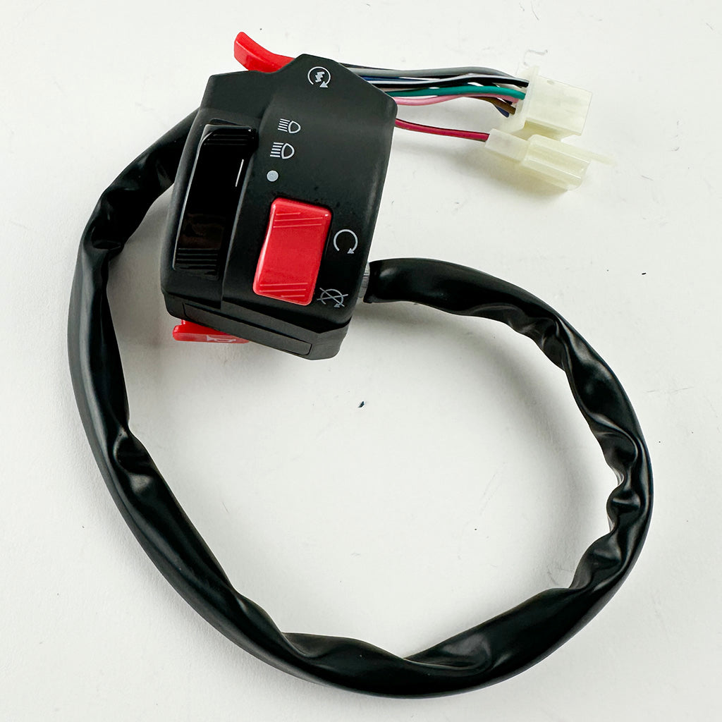 Handlebar Switch - 10 Wire - Left - Apollo Commander 200 ATV