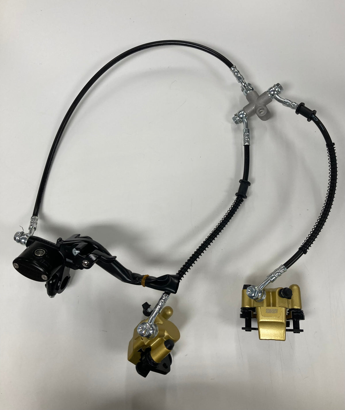 Front ATV Brake Calipers and Master Cylinder Assembly - Apollo Mini Commander 110 ATV
