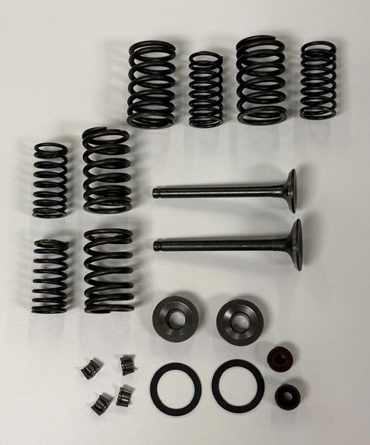 Valve Set with Springs and Clips - HD70 70cc - Kayo Fox 70 ATV