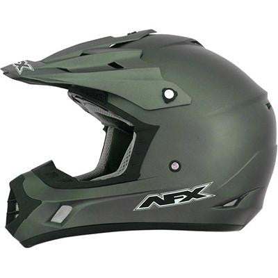 AFX FX17 Solid Helmet - Large - Flat Olive [0110-4449]