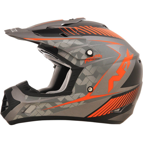 AFX FX17Y Factor Frost Orange Youth Helmet - Medium - [0111-1011]