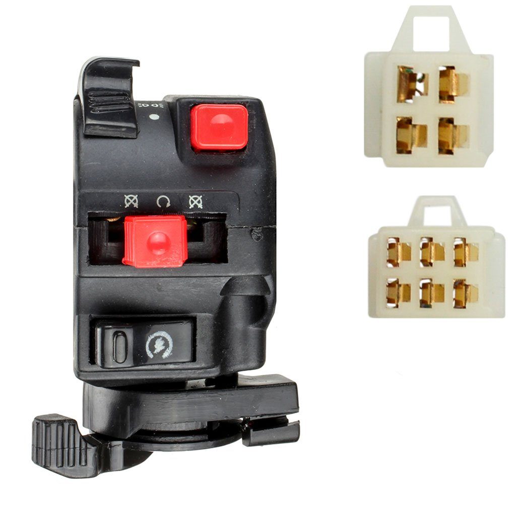 Handlebar Switch - 10 Wire - Left - ATV - Version 24 - VMC Chinese Parts