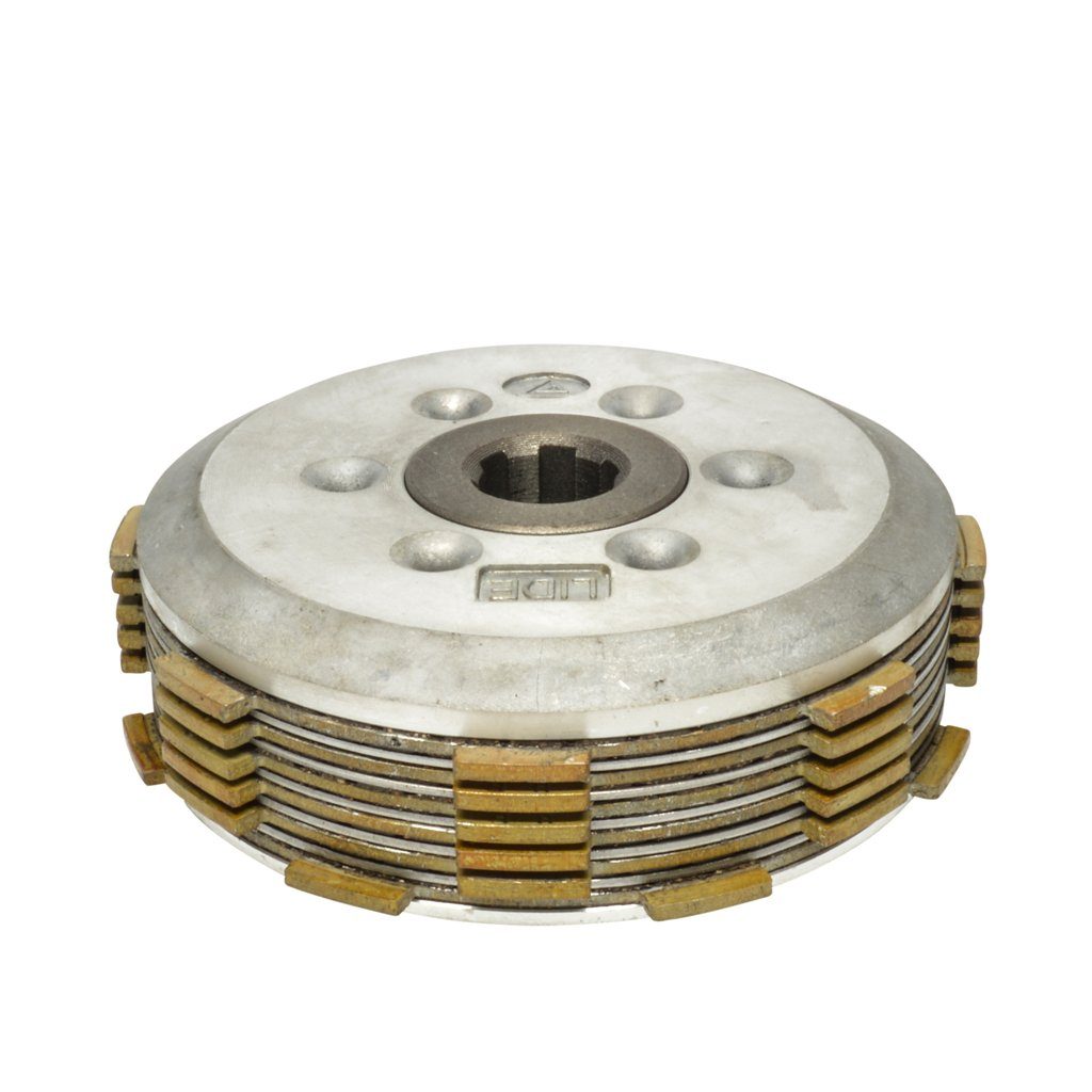 Clutch Assembly - 6 Plate - 6 Bolt - 73 Tooth - CG 200cc 250cc - ATV Dirt Bike - Version 18 - VMC Chinese Parts