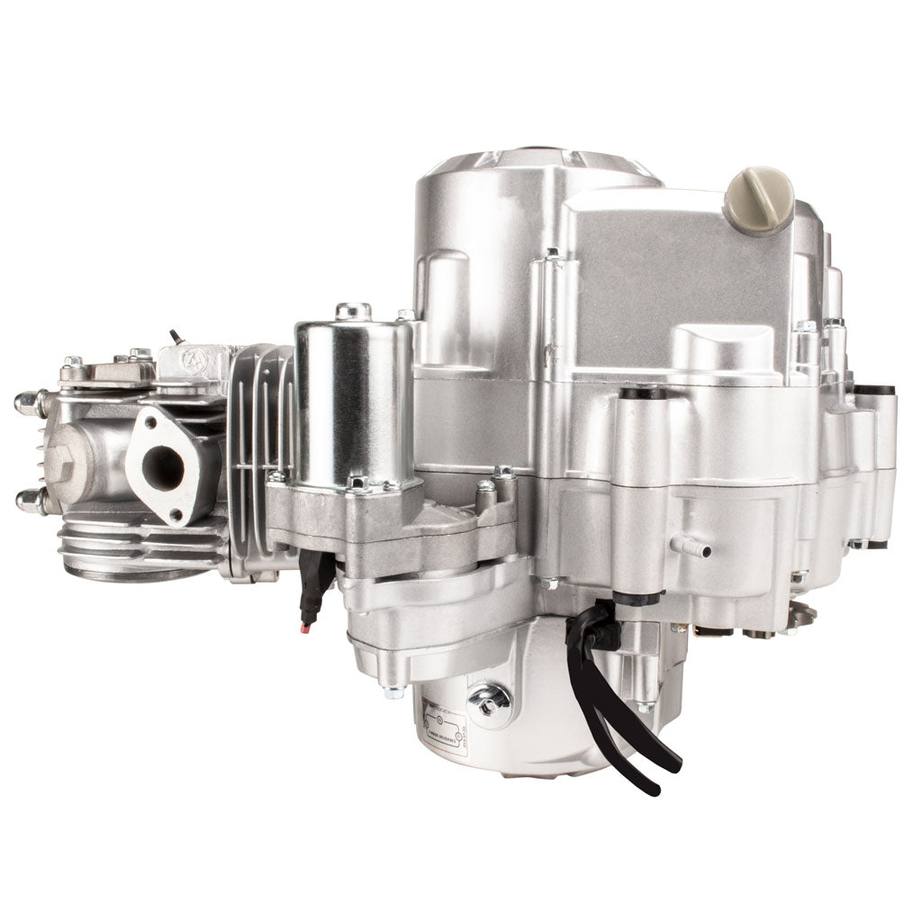 Engine Assembly - 125cc Automatic with Reverse for ATV - Aluminum Cylinder - Version 4 - VMC Chinese Parts
