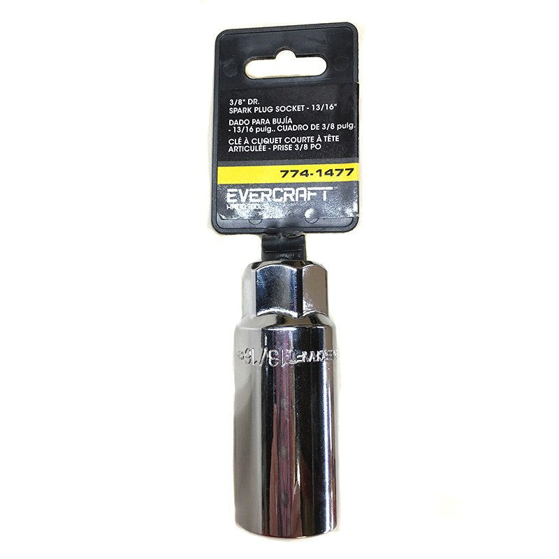 13/16 Inch Spark Plug Socket - 3/8 Inch Drive - ATV - Dirt Bike - Go Kart - Scooter - VMC Chinese Parts