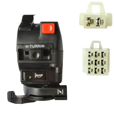 Handlebar Switch - 13 Wire - Left - ATV Version 29 - VMC Chinese Parts