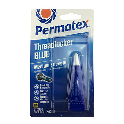 Permatex Threadlocker Blue - Medium Strength