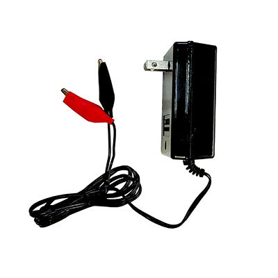 Battery Charger 12v 1a with Alligator Clips - Version 2 - VMC Chinese Parts