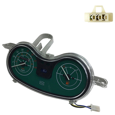 Instrument Cluster / Speedometer for 50cc Scooter - VMC Chinese Parts