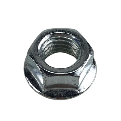 12mm*1.75 Hex Head Flange Nut with Serrated Base - VMC Chinese Parts