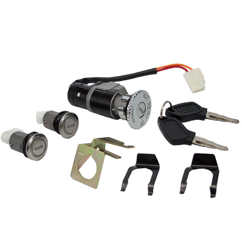 Ignition Key Switch - 2 Wire - Tao Tao ATE501 Electric Scooter - Version 501 - VMC Chinese Parts