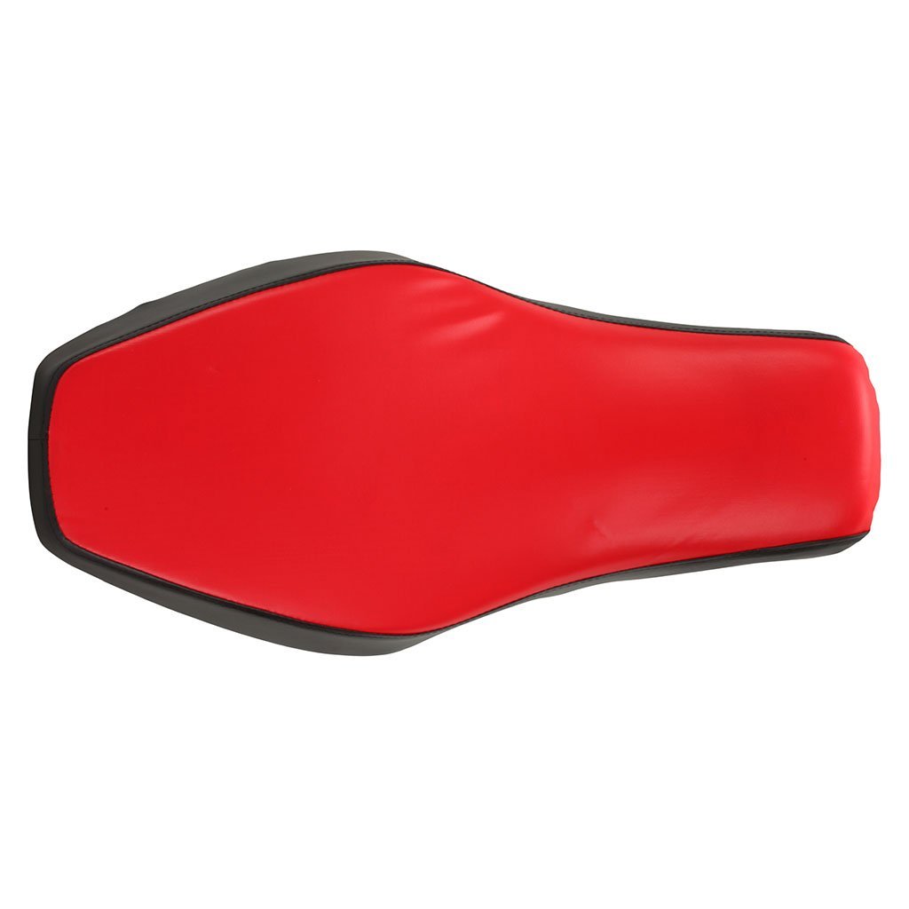 Seat 21.5 Inch ATV - Tao Tao ATA110L, Tonga Big Wheel, Coolster 3050B  - RED / BLACK - VMC Chinese Parts