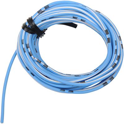 Shindy Products Colored Wire OEM - 14A - 13 Foot - SKY BLUE/WHITE - [2120-0292]