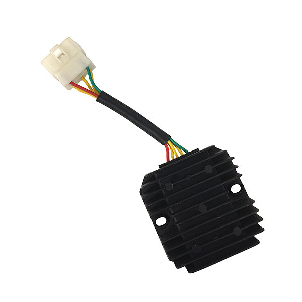 Voltage Regulator - 5 Wire / 1 Plug for GY6 150cc 200cc 250cc 300cc Scooters, ATVs - Version 27 - VMC Chinese Parts