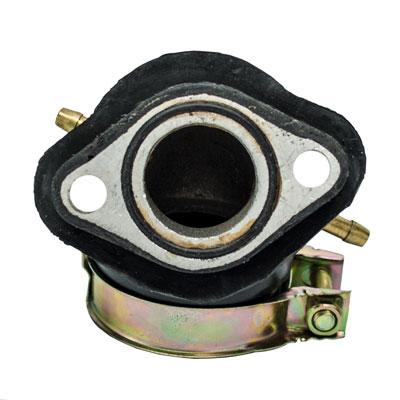 Intake Manifold - 22mm - Dual Nipples - GY6 125cc 150cc Scooters - Version 39 - VMC Chinese Parts