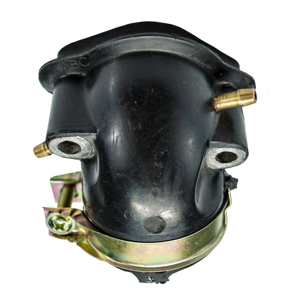 Intake Manifold - 22mm - Dual Nipples - GY6 125cc 150cc Scooters - Version 39 - VMC Chinese Parts