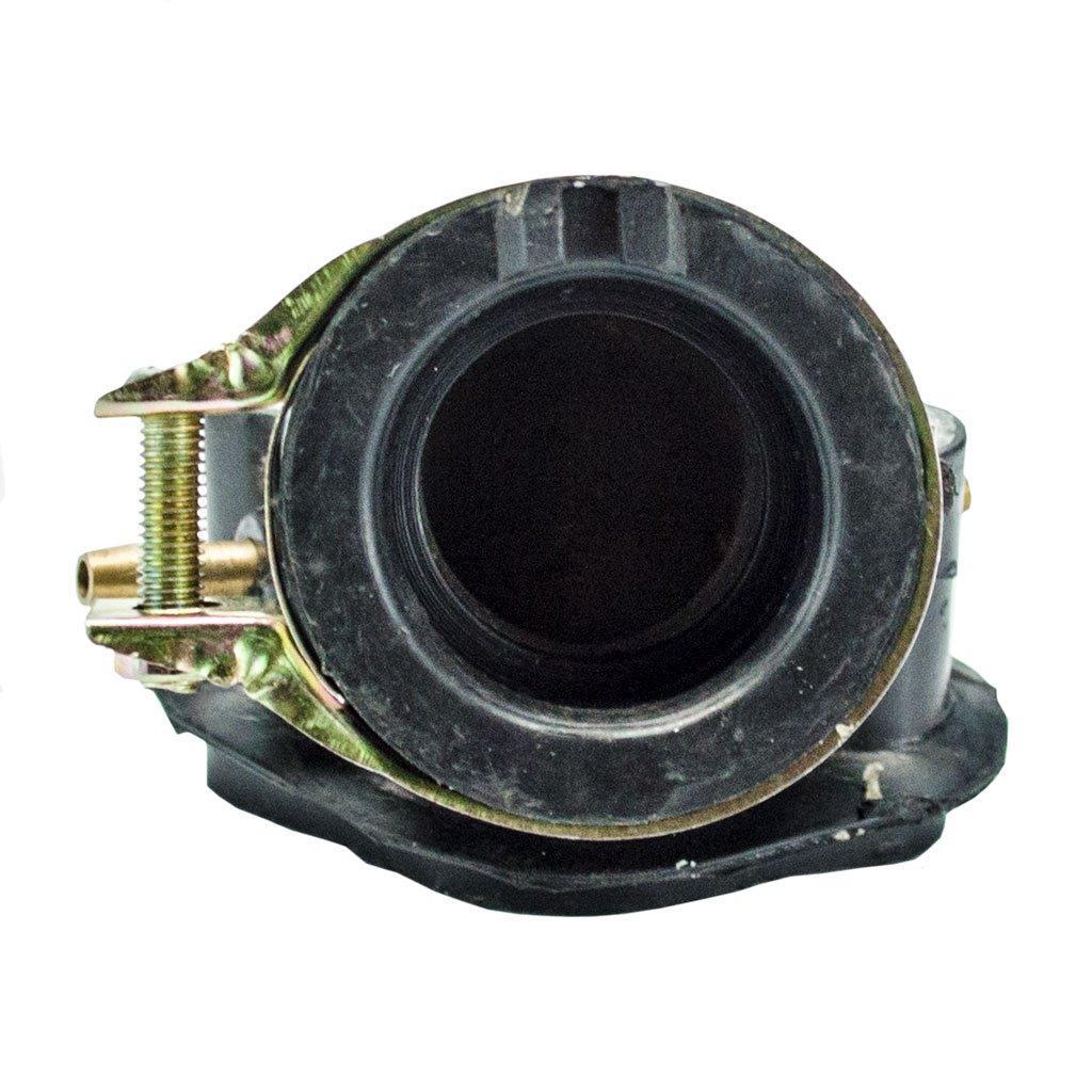 Intake Manifold - 22mm - Dual Nipples - GY6 125cc 150cc Scooters - Version 39 - VMC Chinese Parts