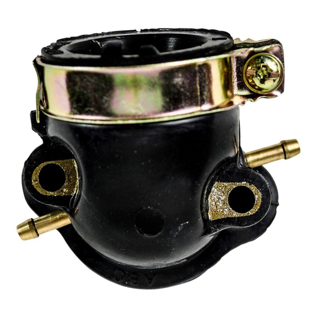 Intake Manifold - 22mm - Dual Nipples - GY6 125cc 150cc Scooters - Version 39 - VMC Chinese Parts