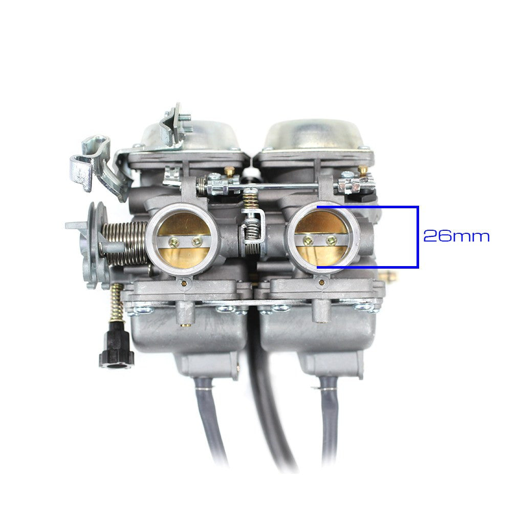 Carburetor - Cable Choke - Twin Cylinder 250cc - Version 30 - VMC Chinese Parts