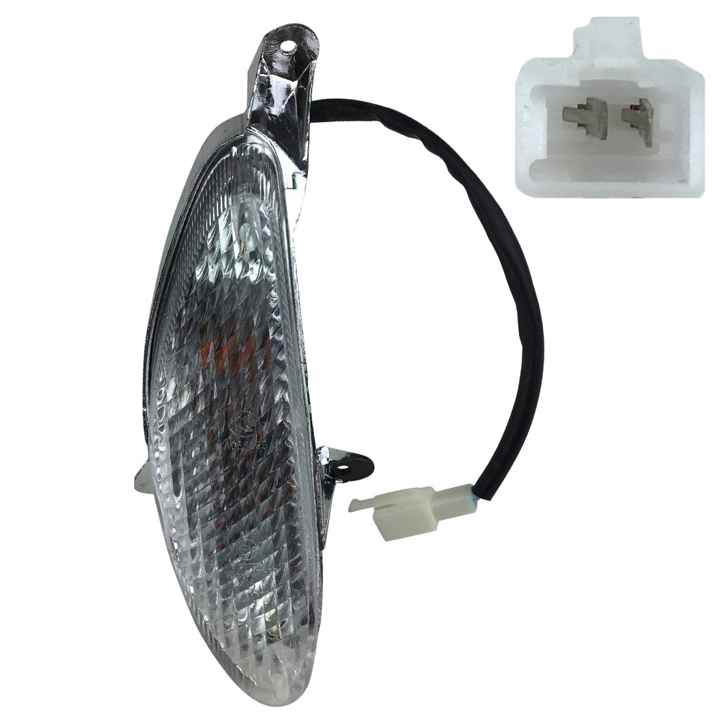 Front Right Turn Signal Light for Tao Tao Classic 50, Pony 50, Speedy 50 Scooter - VMC Chinese Parts