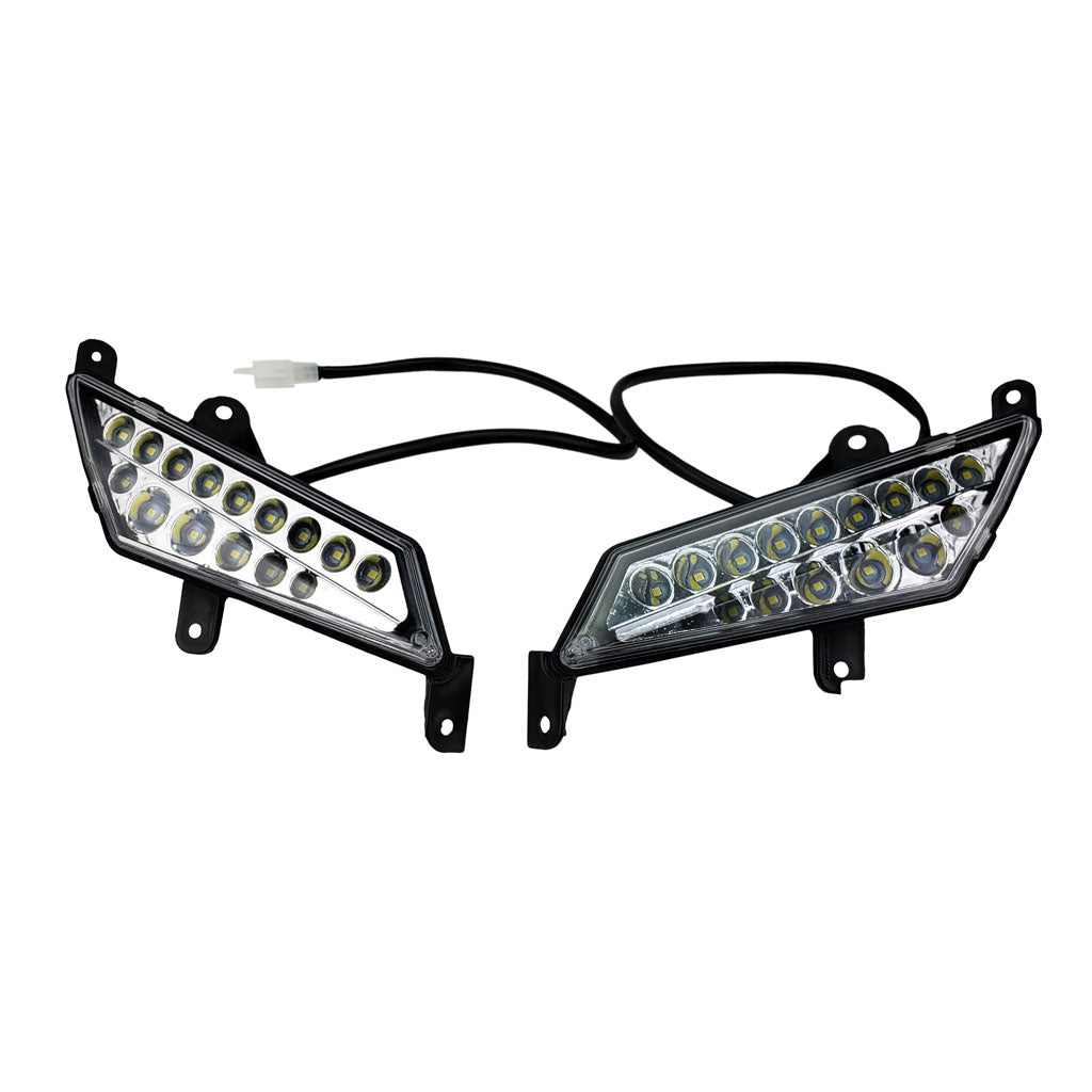 Headlight - ATV - Tao Tao Raptor, Rex, Coleman AT125-EX, AT125Y - Left and Right Set - VMC Chinese Parts