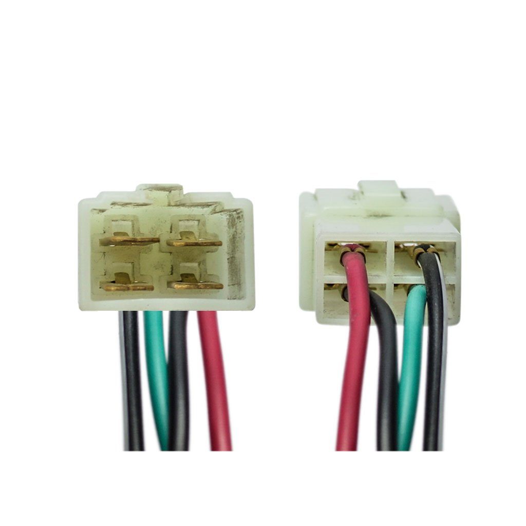 Ignition Key Switch - 4 Wire - GY6 50cc 125cc 150cc 250cc Scooters - Version 19 - VMC Chinese Parts
