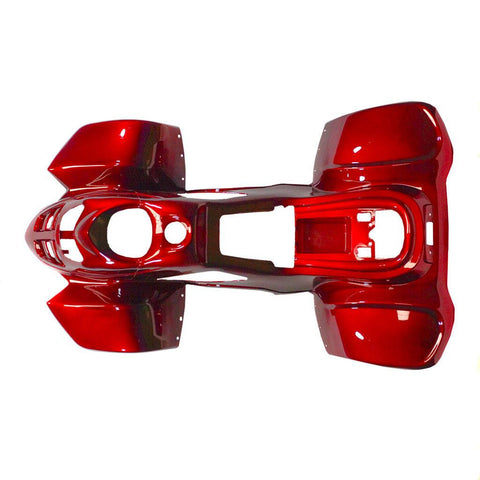 ATV Body Fender Kit - 1 Piece - Shiny Red - Coolster 3050C
