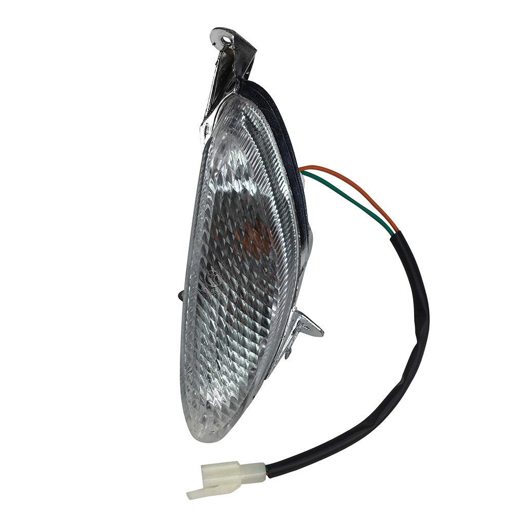 Front Left Turn Signal Light - Tao Tao Classic 50, Pony 50, Speedy 50 Scooter - VMC Chinese Parts