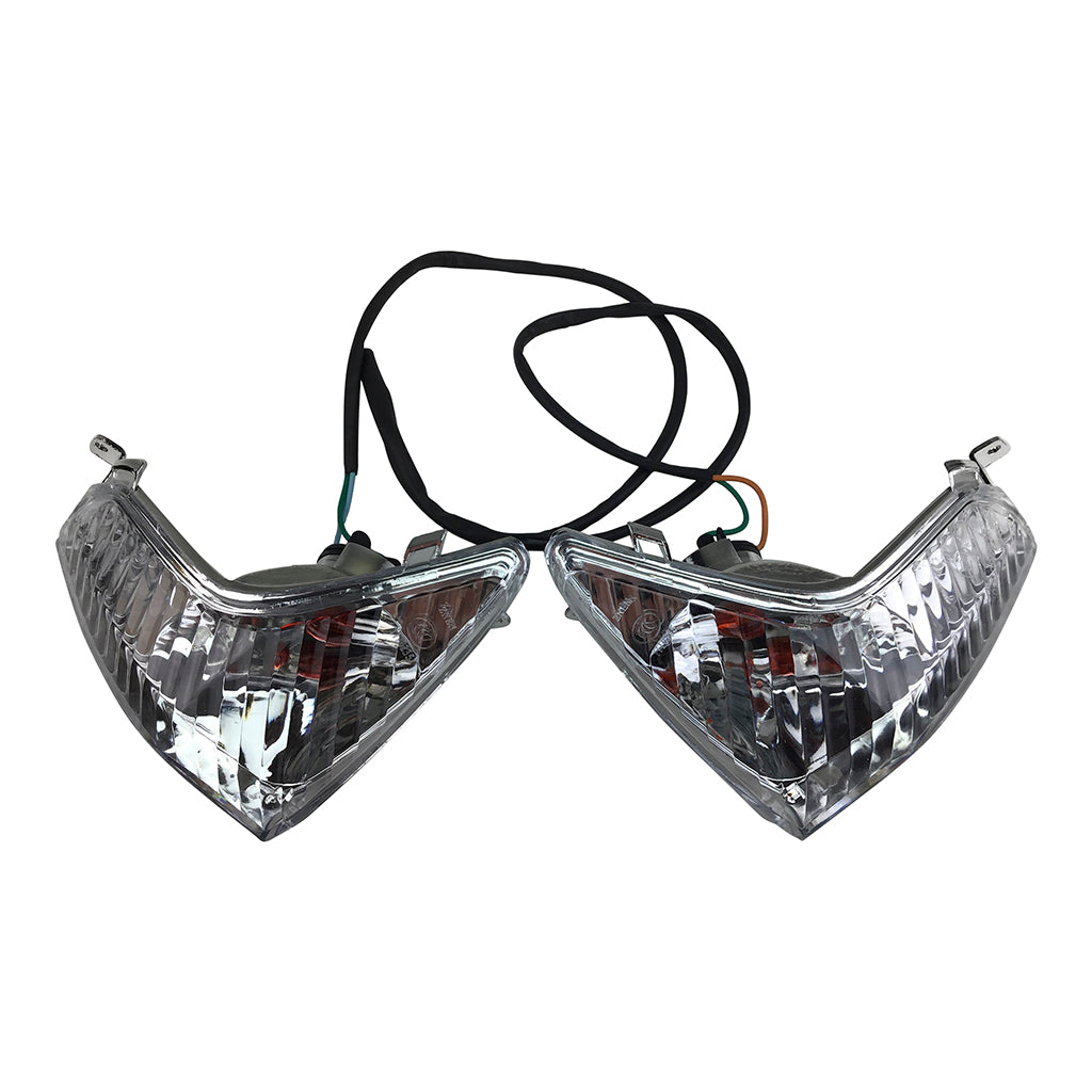 Front Turn Signal Light Set for Eurospeed 150cc Scooter - VMC Chinese Parts