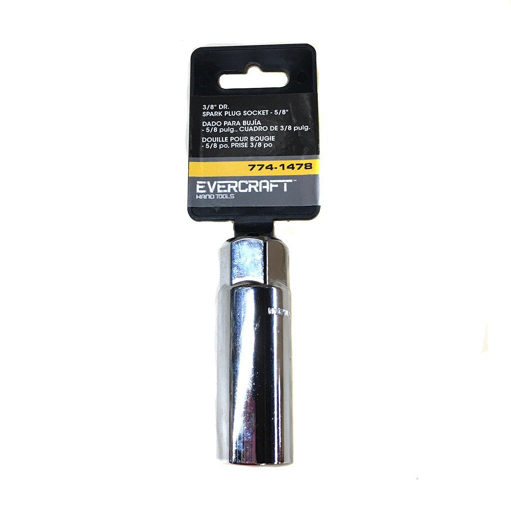 5/8 Inch Spark Plug Socket - 3/8 Inch Drive - ATV - Dirt Bike - Go Kart - Scooter - VMC Chinese Parts