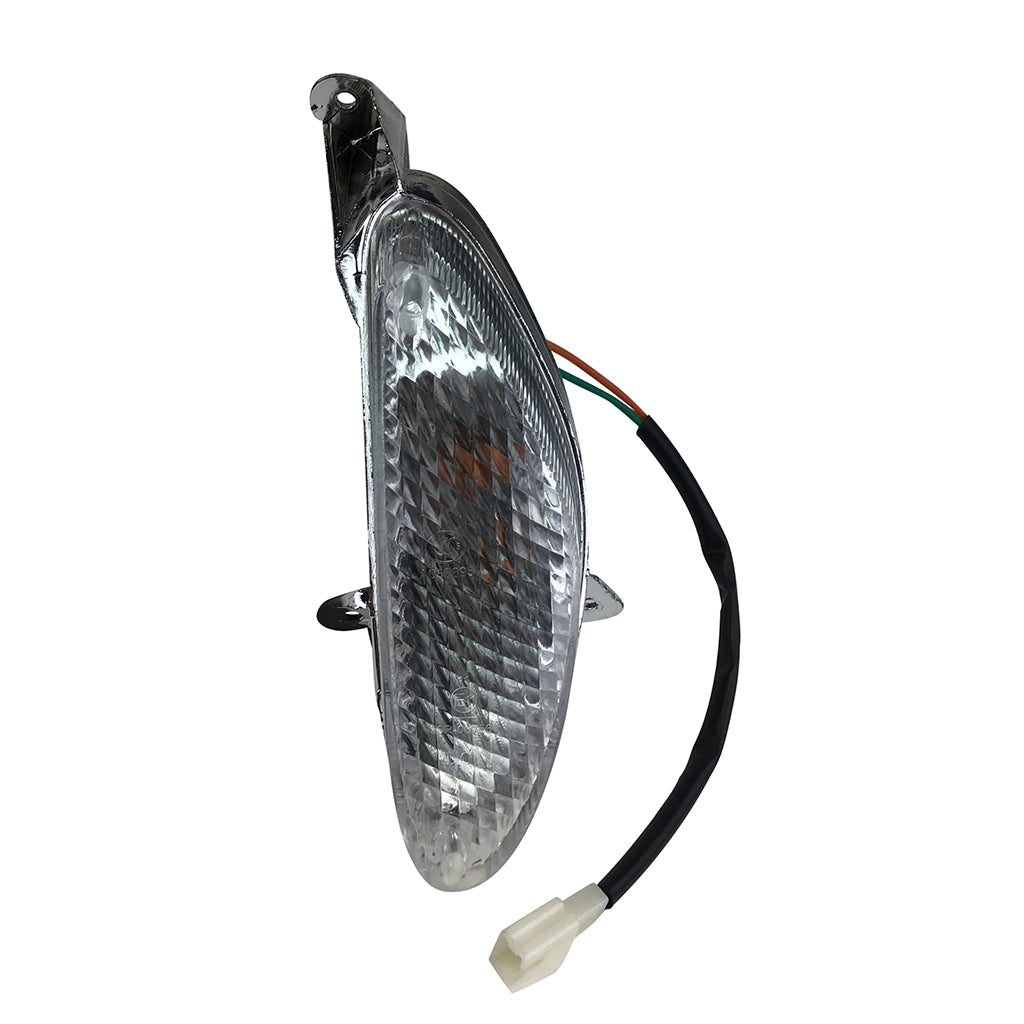 Front Left Turn Signal Light - Tao Tao Classic 50, Pony 50, Speedy 50 Scooter - VMC Chinese Parts