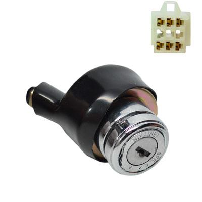 Ignition Key Switch - 6 Wire - Kazuma - Version 1 - VMC Chinese Parts