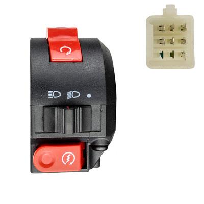 Handlebar Switch - 7 Wire - Left - Coolster ATV - Version 3125B