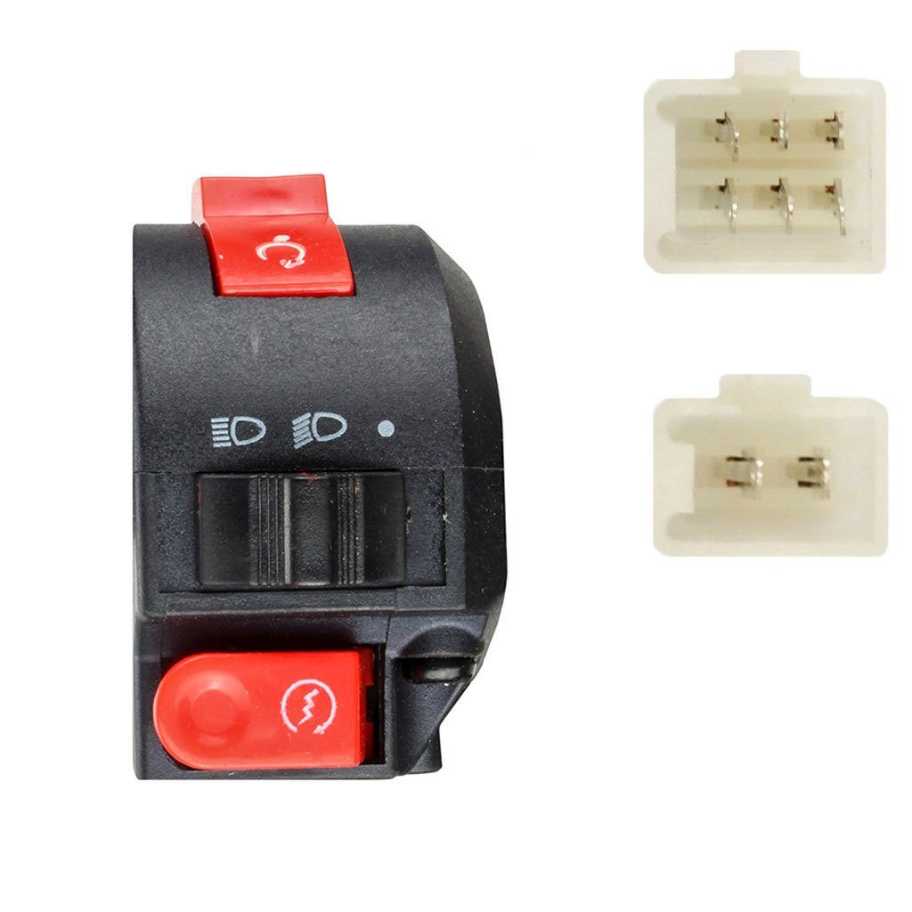 Handlebar Switch - 8 Wire - Left - ATV Panther 110TT - Version 9 - VMC Chinese Parts