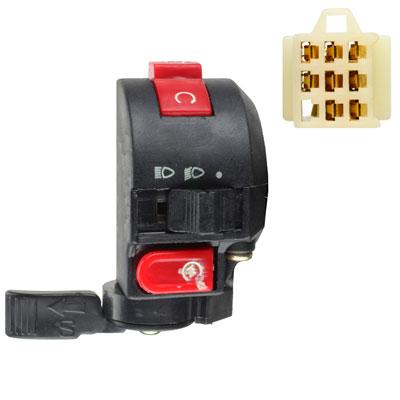 Handlebar Switch - 8 Wire - Left - Version 12