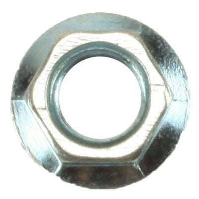 8mm x 1.25 Hex Head Flange Nut with Serrated Base - VMC Chinese Parts