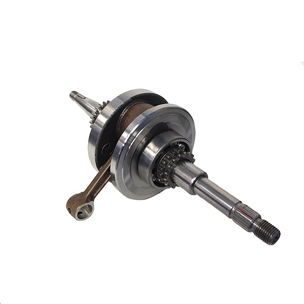Crankshaft with 22 Tooth Oil Pump Drive Gear - GY6 50cc Scooter - Version 7 - VMC Chinese Parts