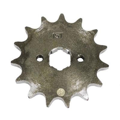Front Sprocket 530-15 Tooth - 6 Splines - 200cc 250cc Engine - VMC Chinese Parts