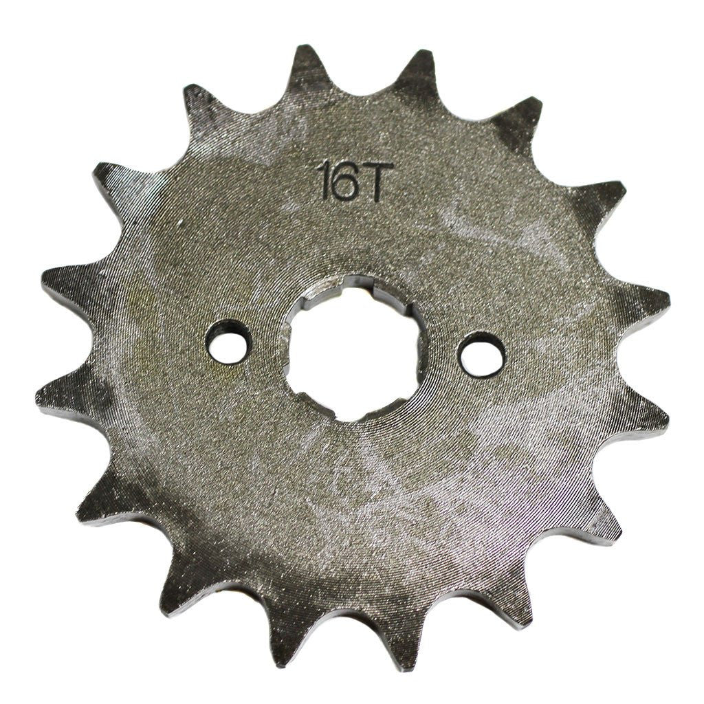 Front Sprocket 530-16 Tooth - 6 Splines - 200cc 250cc Engine - VMC Chinese Parts