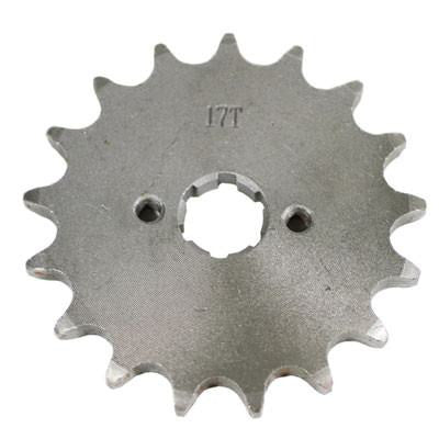 Front Sprocket 530-17 Tooth - 6 Splines - 200cc 250cc Engine - VMC Chinese Parts