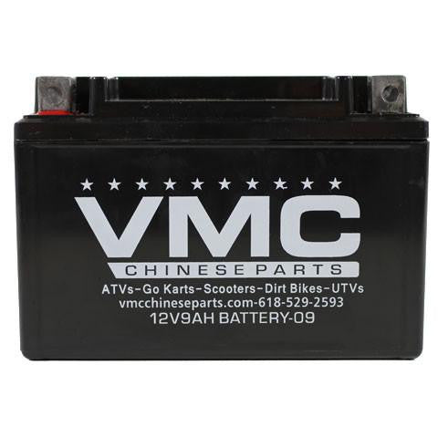 Battery - 9Ah - Lead Acid - - - - - - - 6.0 L * 3.5 W * 4.2 H - VMC Chinese Parts