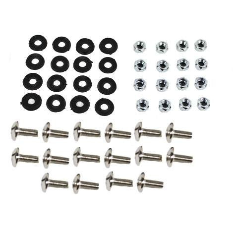 Body Fender Footrest Bolt and Nut Kit for ATV - 48 Pieces - VMC Chinese Parts